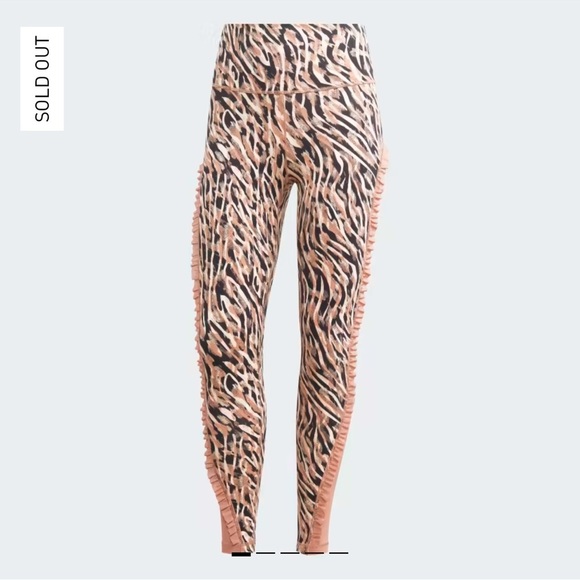 ADIDAS YOGA STUDIO TRAINING 7/8 TIGHTS LEGGINGS SIZE SMALL - Picture 9 of 15